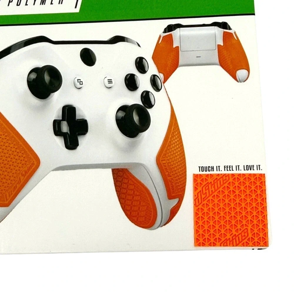 2 Pack Lizard Skins DSP Controller‎ Grip Xbox One Tangerine 0.5mm NEW
